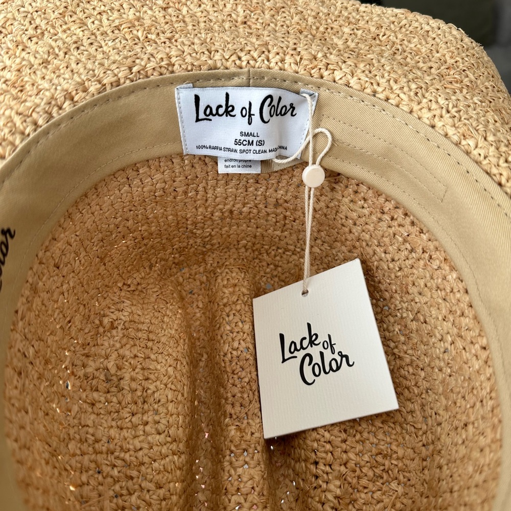 Lack Of Color Raffia Hat - Picture 5 of 6